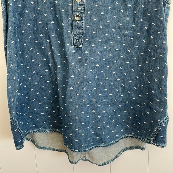 BDG PATTERNED DENIM TANK - Picture 3 of 5